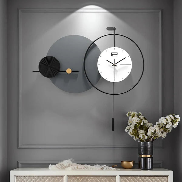 Modern Metal Wall Clock – Luxury Home Wall Clock