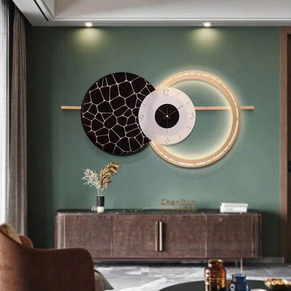 Metal Wall Clock for Office – Premium Decor Style