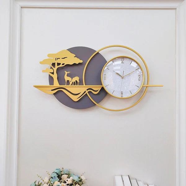 Premium Metal Wall Clock – Classic Home Decor | Hand-Crafted  Wall Clock
