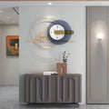 Decorative Metal Wall Clock for Home – Premium Gold Metal Wall Clock